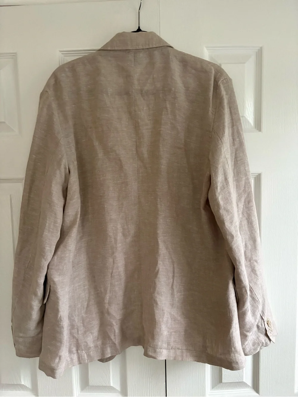 Daniel Hatcher 100% linen Men  Beige Linen Blazer